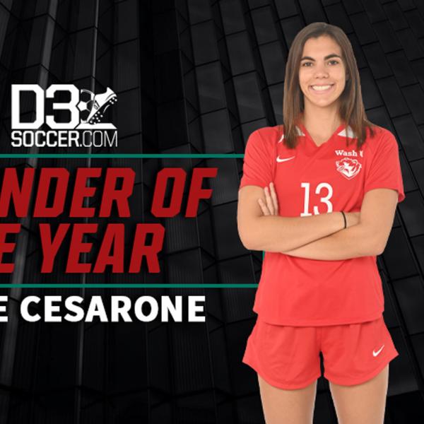 Cesarone named defender of the year January 28, 2022	