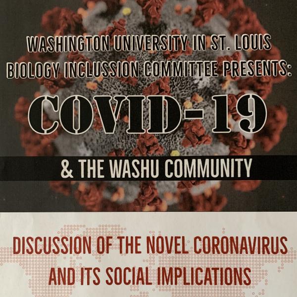 Biology community comes together to share thoughts, concerns about COVID-19