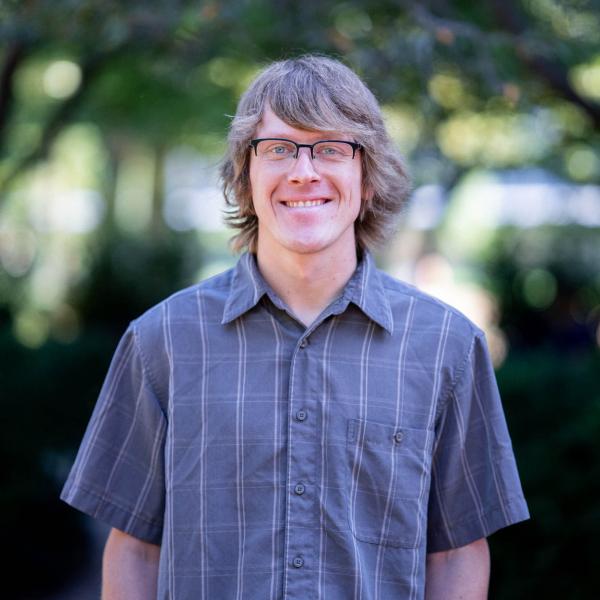 Benjamin Wolf returns to the WashU Biology Department as Greenhouse Manager
